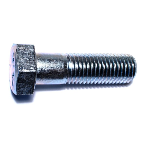 Midwest Fastener Grade 5, 7/8"-9 Hex Head Cap Screw, Zinc Plated Steel, 3 in L, 15 PK 54400 - main
